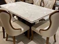 Madrid Red Onyx Luxury Marble Dining Table Robson Furniture