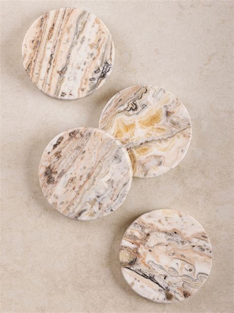 Onyx Marble Coasters