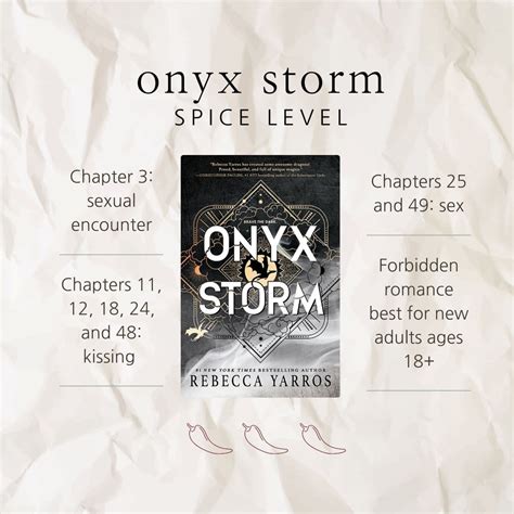 onyx storm spice level