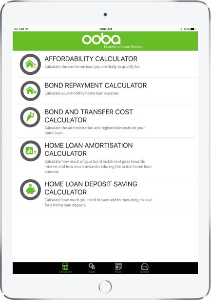 Ooba Home Loan Calculator App Realm Digital