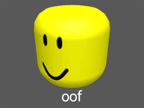 oof button - Roblox