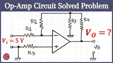 Op Amp Circuit Problems And Solutions