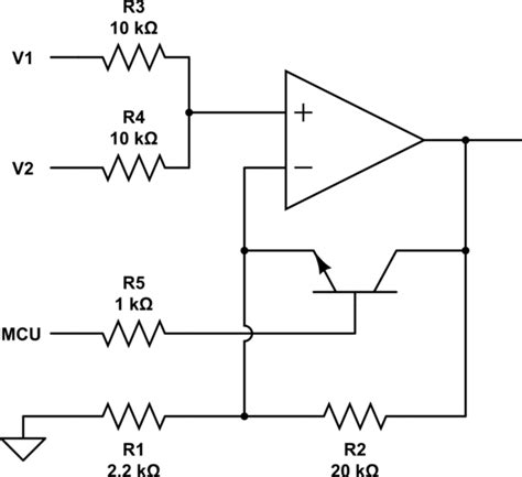 Op Amp Digital Gain Control