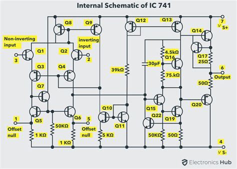 op amp internal circuit diagram