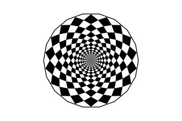 Op Art Logo Design