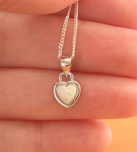 home.furnitureanddecorny.com:opal heart necklaces