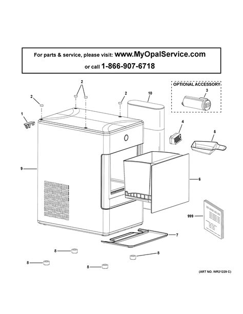 Opal Ice Maker Replacement Parts
