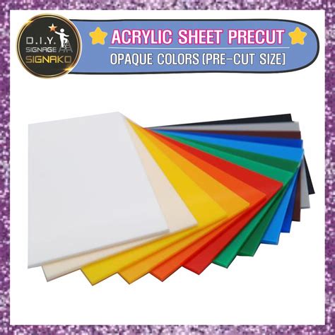 opaque acrylic sheets ace