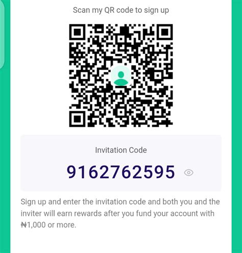 opay invitation code example