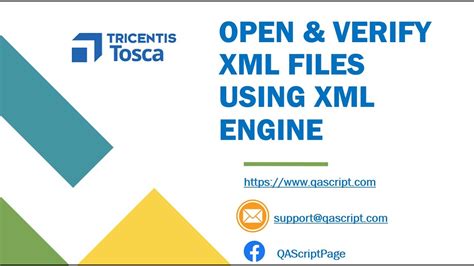 Open/Create Xml File Tosca