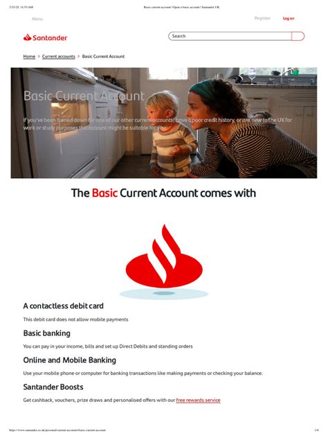 open a basic current account