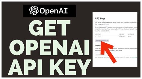 open ai api keys for ai