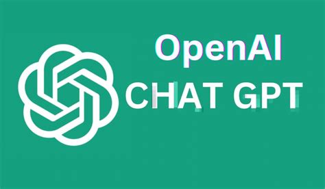 open ai chat gpt