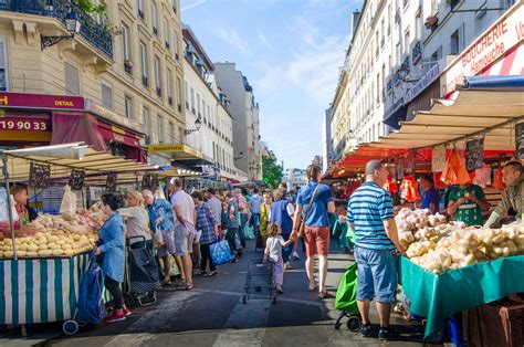 open air markets in paris france