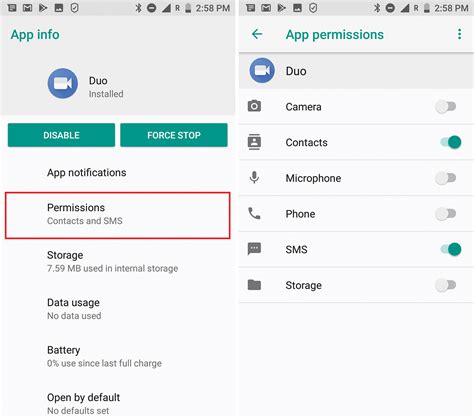 open app permission settings android apk