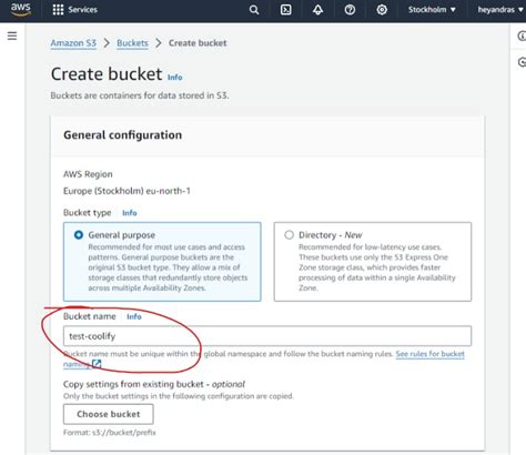 Open Aws S3 Bucket
