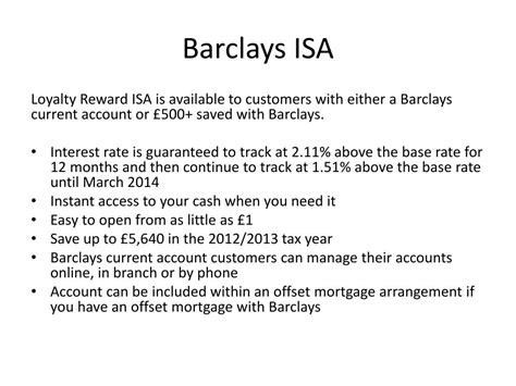 open barclays isa