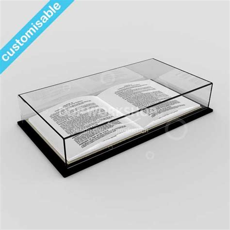 Open Book Display Case