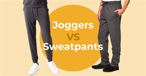open bottom vs closed bottom sweatpants