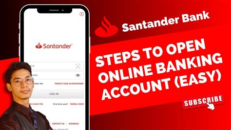 open child bank account online santander