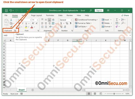 Open Clipboard On Excel