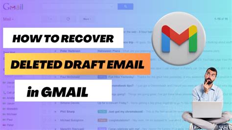 Open Deleted Draft in Gmail