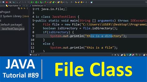 Open Directory File Java