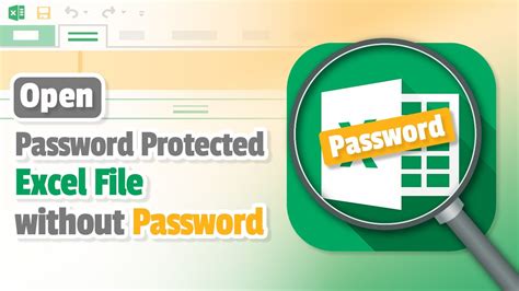 open excel file without password