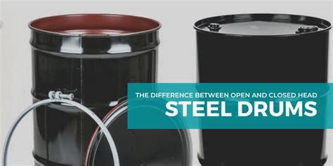 Open Head Vs Closed Head Drum