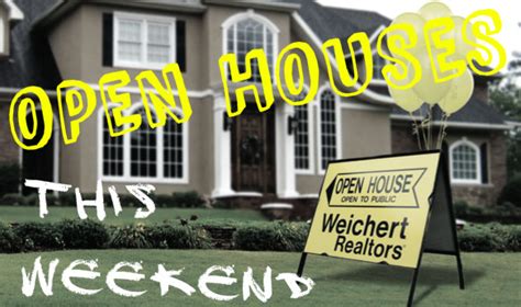 open houses in my area this weekend