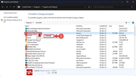 open lenovo service bridge cancel