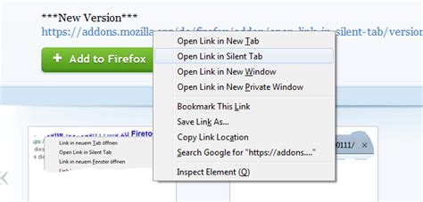 Open Link In New Tab Not Working Firefox