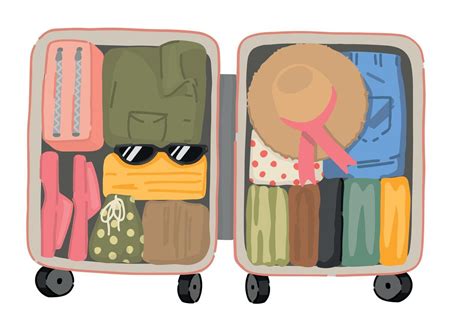 Open Luggage Icon