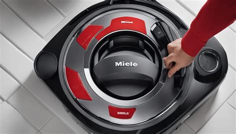 Open Miele Vacuum Cleaner