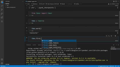 open notebook in visual studio code
