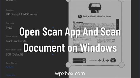 Open Scanner App