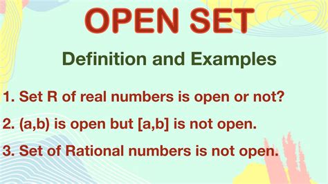 Open Set Definition