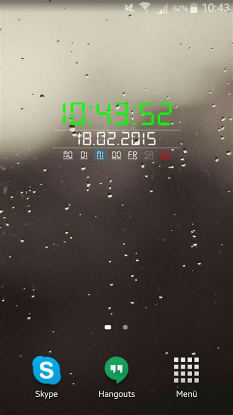 Open Source Clock Widget Android