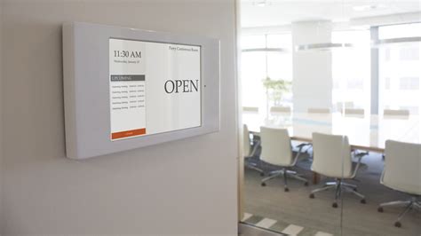 open source conference room schedule display