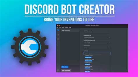 open source discord generator bot commands