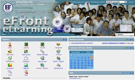 Open Source E-Learning Platform