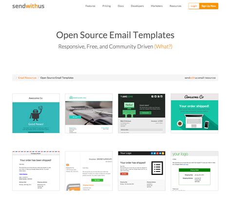 open source email template editor