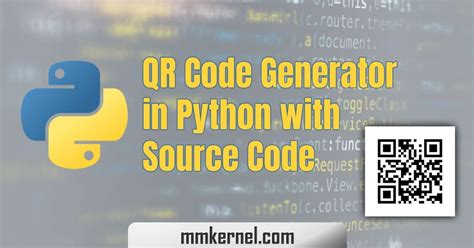 open source qr code generator python