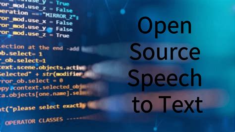 open source speech to text software windows