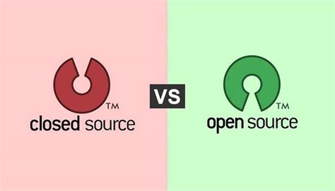 open source vs closed source software
