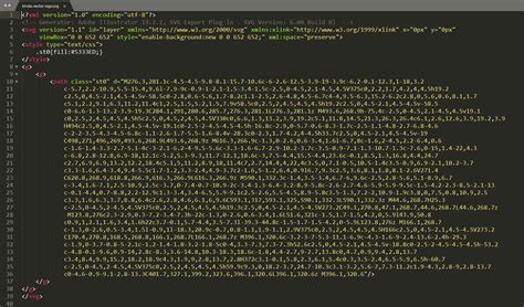 open svg code