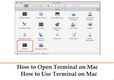 Open Terminal Windows on Mac OS