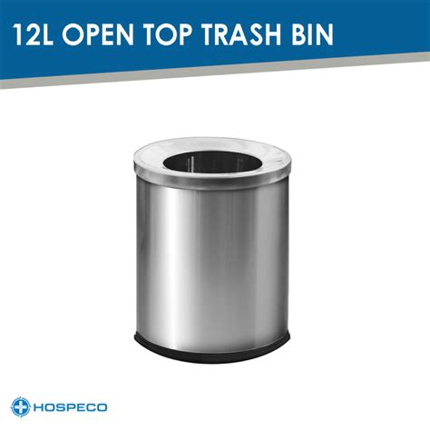 Open Top Trash Bin