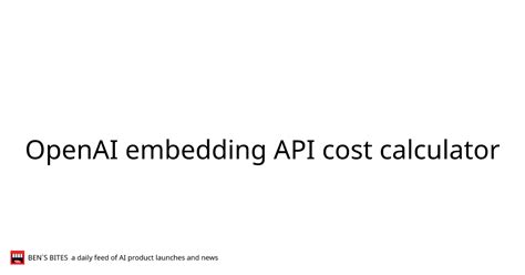 openai api cost estimator
