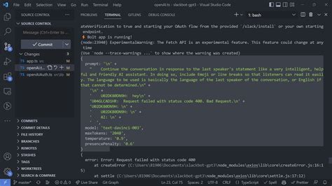 openai api error request failed with status code 400